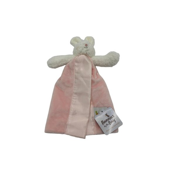 Bunnies by the Bay Blossom Bye Bye‎ Buddy Lovey Security Blanket Soother Pink - Picture 1 of 6